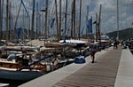 druk aan de steigers