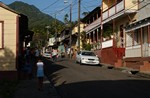 straat in Soufriere