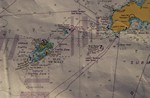 daar  liggen de Scilly eilanden